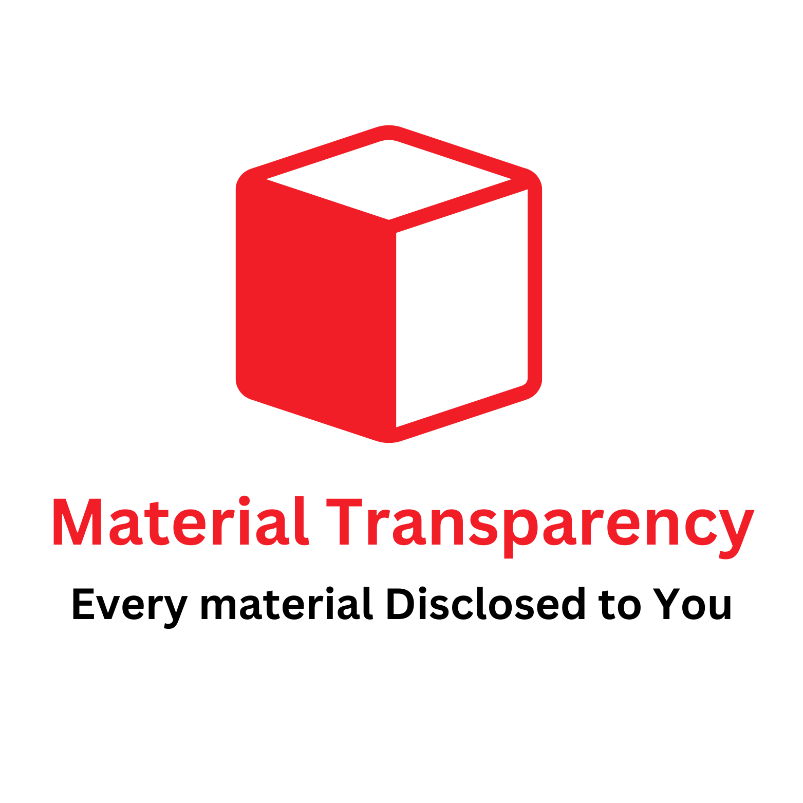 Material transperancy